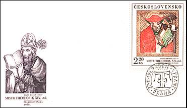 Czechoslovakia, 1969. Master Theodorik, St. Jerome. Scott 1662.