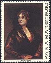 Panama, 1966. Goya, Doa Isabel de Porcel