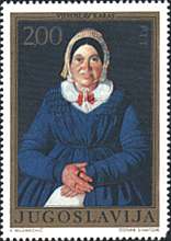 Yugoslavia, 1971. Vjekoslav Karas, Ana Kresic. Sc. 1083.