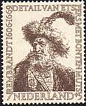 The Netherlands. Rembrandt. Persian Wearing Fur Cap. Sc. B293.