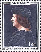 1967, Lucien Grimaldi, by Ambroglio di Predis. Scot 675.