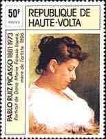 Upper Volta, 1975. Maria Picasso Lopez, Artist's Mother