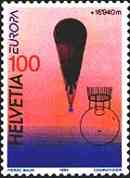 Switzerland, 1994. The aerostate of Auguste Piccard. 16940 m the 8/18/1932 at Dbendorf (ZH).