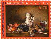 "Raisins et Grenades" by Chardin