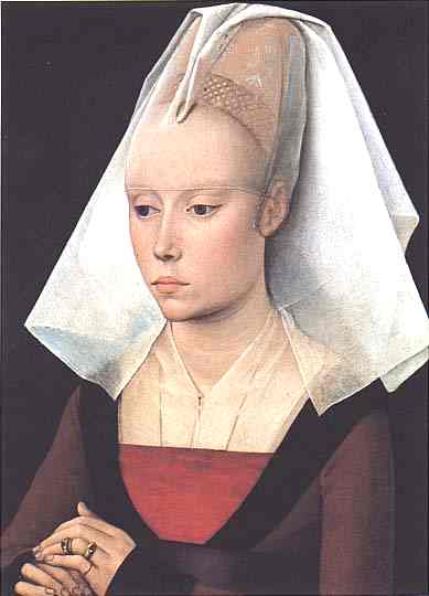 Rogier van der Weyden (1399-1464), Portrait of a Lady. London, National Gallery