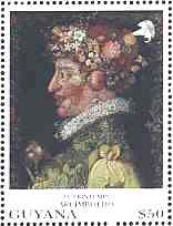 Guyana. Arcimboldo. Spring. Scott 2740c.