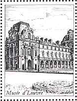 View of the Louvre Palace