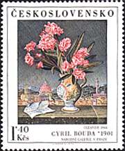Czechoslovakia, 1976. Cyril Bouda. Flowers. Scot 2091.