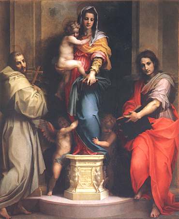 Andrea del Sarto. Madonna of the Harpies. 1517.