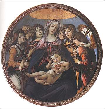 Alessandro Botticelli, The Madonna of the Pomegranate, about 1482
