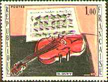 Raoul Dufy. Le violon.