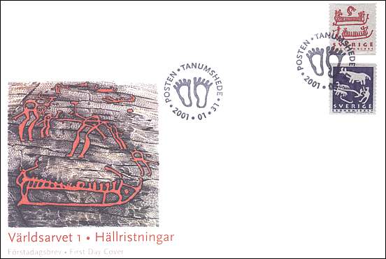 Sweden, 01/31/2001. World Heritage 1, Tanum Rock Carvings