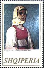 Albania, 1973. Zef Shoshi, Farm Woman. Sc. 1517.