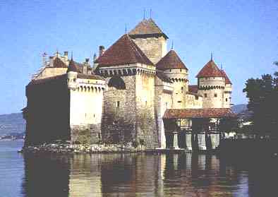 Chillon Castle, near Montreux, Switzerland