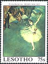 Lesotho, 1988. Prima Ballerina. Sc. 665.