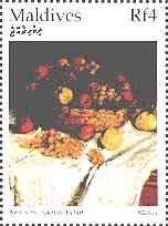 Maldives, 1975. Apples and Grapes.