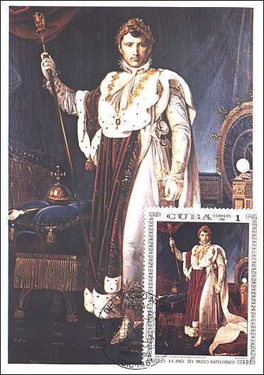Anonymous. "Napoléon with the Coronation Dress". Sc. 2448