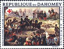 Dahomey, 1968. Charpantier, Battle of Solferino. Sc. C80.