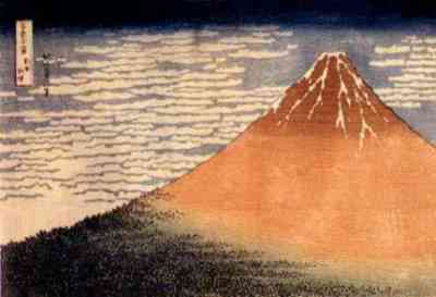 Southerly Wind and Clear Skies, by Hokusai