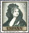 Spain, 1958. Isabel Cobos de Porcel. Scott 871