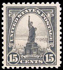 Statue of Liberty, US, 1922