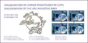  Inauguration of the UPU Philatelic Area