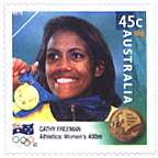 Australia, 9/25/2000. Cathy Freeman, Athletics: Women's 400 m