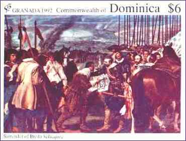 Dominica, 1992. Surrender of Breda.