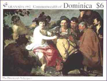 Dominica, 1992. The Drunkards.