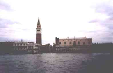 Aproaching Venice. Picture taken from a ship.