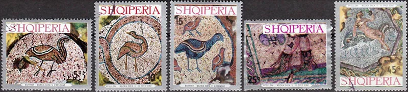 Mosaics of Albania on Stamps — illustration 3