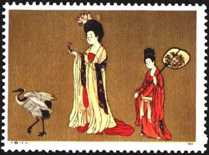 Ancient Chinese Paintings on Stamps