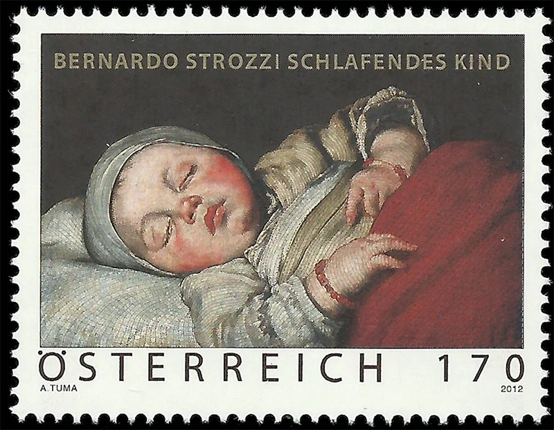 New Year Art Gallery — original stamp illustration