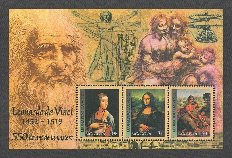 New Year Art Gallery — original stamp illustration