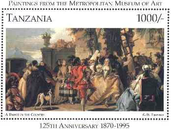 "A Dance in the Country" by Giovanni Battista Tiepolo