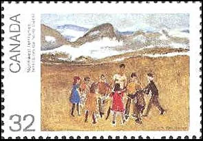 Original philatelic illustration from Errors on Art Stamps