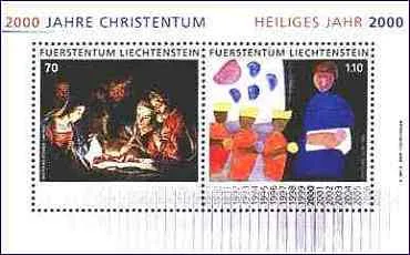 Original illustration from Art Stamps Issues from Liechtenstein