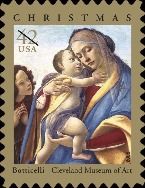 Botticelli — artwork or philatelic material from the Art on Stamps archive