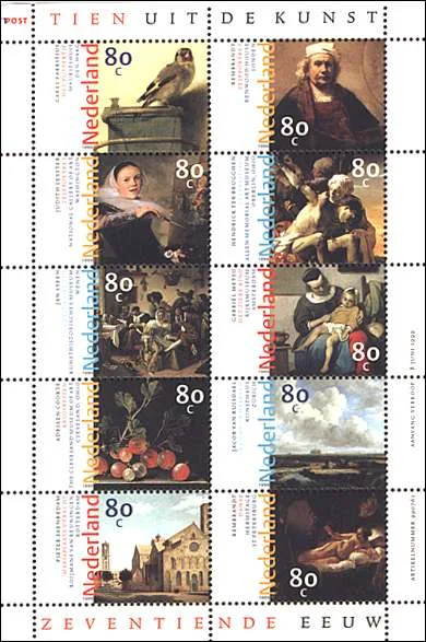 Beautiful Arts Stamps from The Netherlands