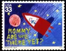 Original philatelic illustration from Children in Art — Part 2