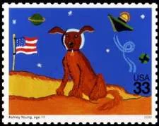Original philatelic illustration from Children in Art — Part 2