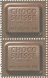 Chocolate Stamps from Switzerland