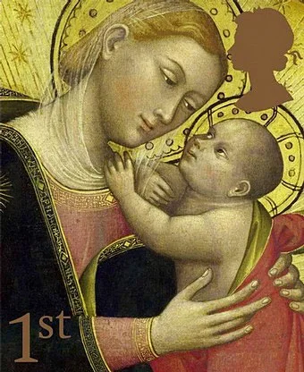 Christmas Art on Stamps 2008 — original stamp illustration