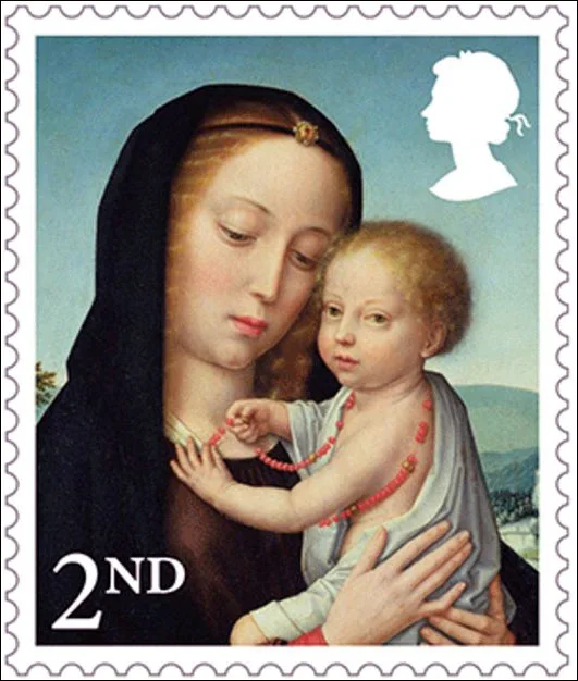 Christmas Stamps UK 2017 — original stamp illustration