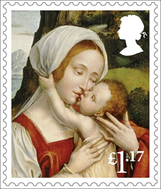 Christmas Stamps UK 2017 — original stamp illustration