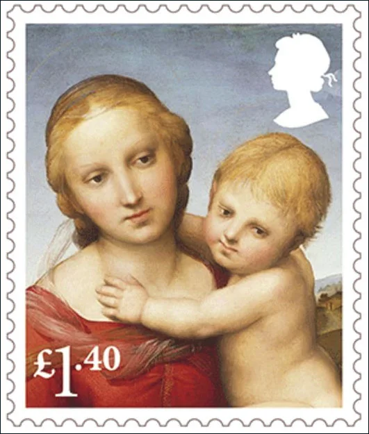 Christmas Stamps UK 2017 — original stamp illustration