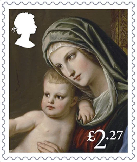 Christmas Stamps UK 2017 — original stamp illustration