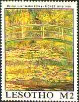 Lesotho, 1988. Bridge over Water Lilies, 1899.