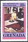 Grenada, 1984. The Absinthe Drinker, Sc 1225.