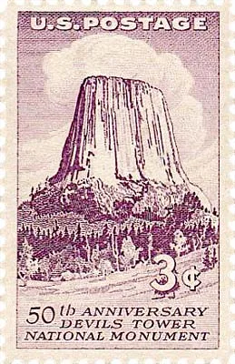 Devils on Postal Stamps — original stamp illustration